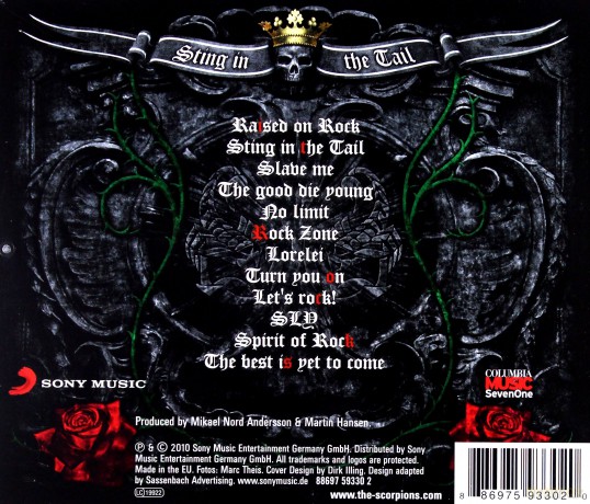 Scorpions: Sting In The Tail [CD]