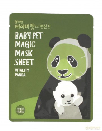 Holika Holika Baby Pet Magic Mask Sheet Maska w płacie Vitality Panda 1szt