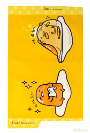 Holika Holika Gudetama 2-Step Chusteczka+maska do twarzy All Kill Sheet 1szt