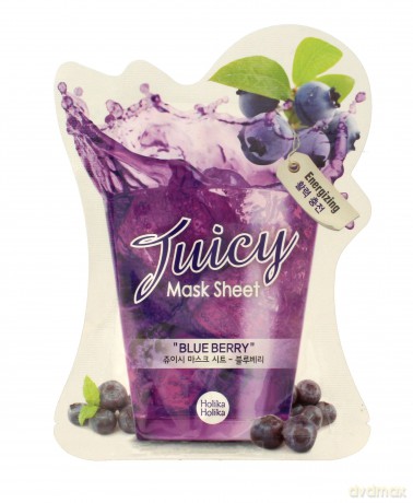 Holika Holika Juicy Mask Sheet Maska w płacie Blue Berry energizująca 1szt
