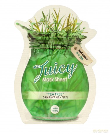 Holika Holika Juicy Mask Sheet Maska w płacie Tea Tree oczyszczająca 1szt