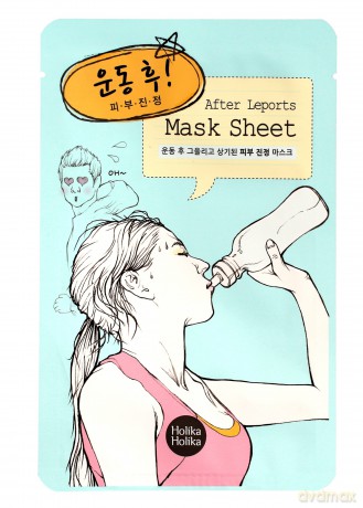Holika Holika Mask Sheet Maska w płacie After Leports-po treningu 1szt