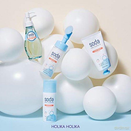 Holika Holika Soda Pore Cleasing Pianka oczyszczająca do twarzy z peelingiem 150ml