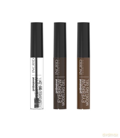 Ingrid Eyebrow Modeling Gel Żel do modelowania brwi Clear 9ml