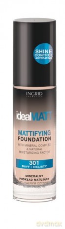 Ingrid Podkład mineralny matujący Ideal Matt nr 301 30ml