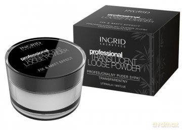 INGRID Profesjonalny puder bambusowy sypki transparentny 10g