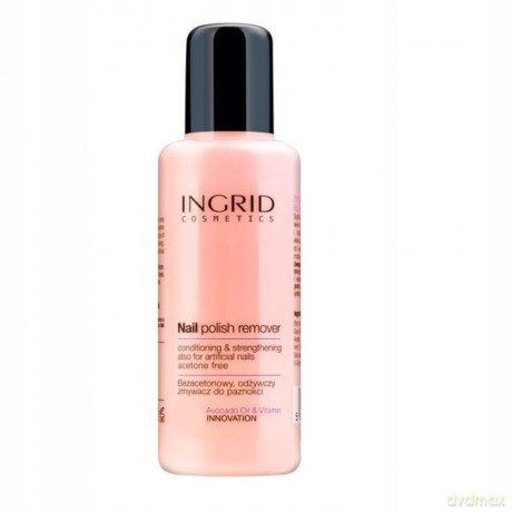 INGRID Zmywacz do paznokci odżywczy bez acetonu 150ml