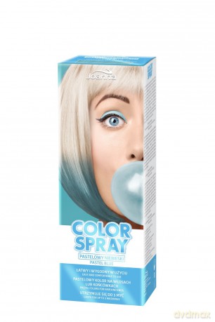 Joanna Color Spray Koloryzujący spray do włosów niebieski 150ml