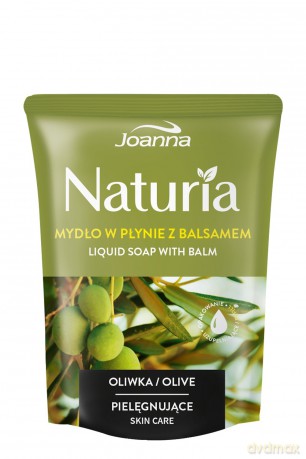 Joanna Naturia Mydło w płynie z balsamem Oliwka - zapas 300ml
