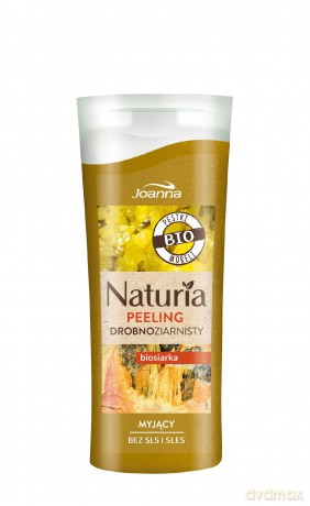 Joanna Naturia Peeling do ciała drobnoziarnisty Biosiarka 100g mini