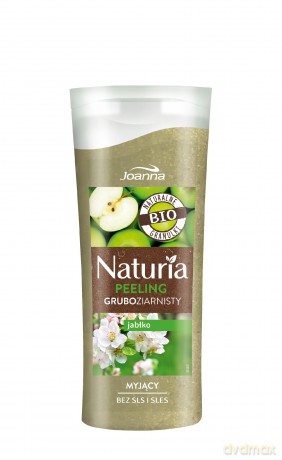 Joanna Naturia Peeling do ciała gruboziarnisty Jabłko 100g mini