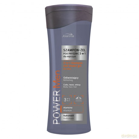 Joanna Power Men Szampon-żel pod prysznic 3w1 300ml
