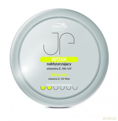 Joanna Profesjonalna Stylizacja Wosk nabłyszczający do włosów naturalny 175g
