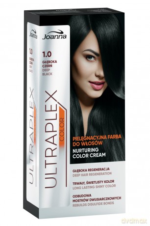 Joanna Ultraplex Color Farba pielęgnacyjna do włosów nr 1.0 Głęboka Czerwień