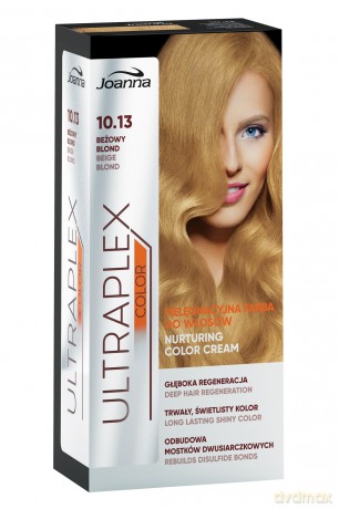 Joanna Ultraplex Color Farba pielęgnacyjna do włosów nr 10.13 Beżowy Blond