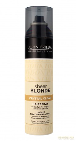 John Frieda Sheer Blonde Lakier do włosów blond Crystal Clear 250 ml