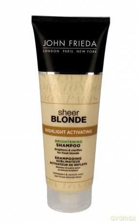 John Frieda Sheer Blonde Szampon rozświetlający do włosów blond Highlight Activating 250ml new
