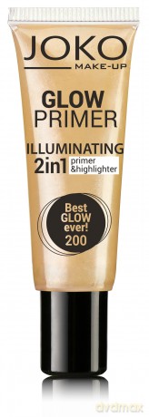 Joko Emulsja rozświetlająca 2w1 Glow Primer nr 200 best Glow ever! 25ml