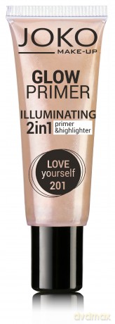 Joko Emulsja rozświetlająca 2w1 Glow Primer nr 201 love yourself 25ml