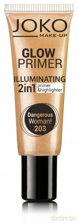 Joko Emulsja rozświetlająca 2w1 Glow Primer nr 203 dangerous woman! 25ml