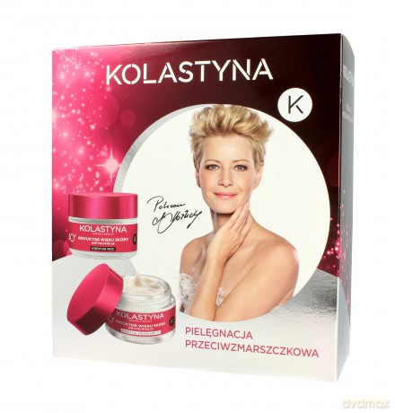 Kolastyna Zestaw prezentowy Reduktor Wieku Skóry 40+ (krem na dzień 50ml+krem na noc 50ml)