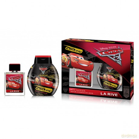 La Rive Disney Cars Zestaw prezentowy Dezodorant perfumowany 75ml + Żel pod prysznic 2w1 250ml