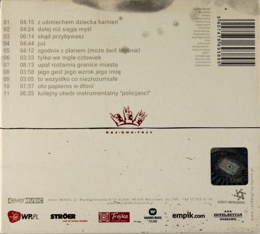 Raz Dwa Trzy: Skądokąd (digipack) [CD]