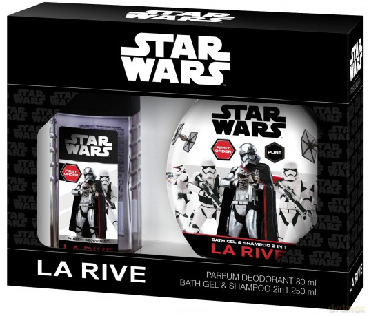 La Rive Disney Star Wars First Order Zestaw /deo perf.80ml+żel 2w1 250ml/