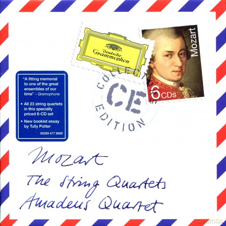 Amadeus Quartet: Mozart String Quartets Collectors Edition [6CD]