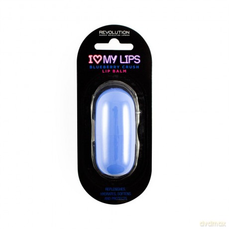 Makeup Revolution I Heart My Lips Balsam do ust Blueberry Crush - Jagoda 6g