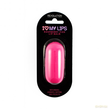 Makeup Revolution I Heart My Lips Balsam do ust Raspberry Fizz - Malina 6g