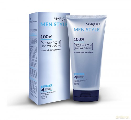 Marion Men Style 100% Szampon do włosów skłonnych do wypadania 150g