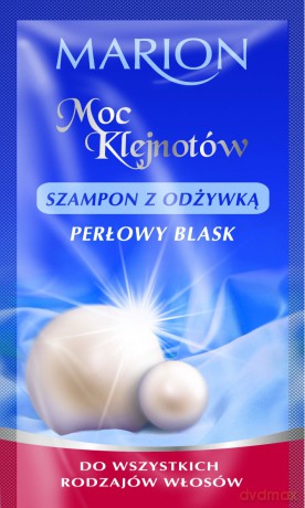 Marion Moc Klejnotów Szampon z odżywką perłowy blask w saszetce 10ml