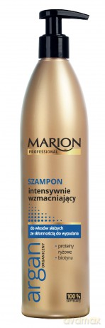 Marion Professional Argan Organiczny Szampon do włosów intensywnie wzmacniający 400g