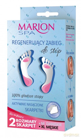 Marion Regenerujacy zabieg do stóp + skarpetki 1op.
