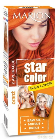 Marion Star Color Krem koloryzujący nr 160 Oranż (2 x 35ml)