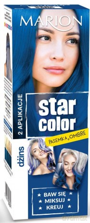Marion Star Color Krem koloryzujący nr 164 Dżins 1op (2 x 35ml)