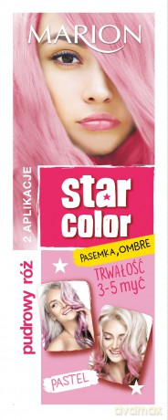 Marion Star Color Pastel Krem koloryzujący Pudrowy Róż 1op (2 x 35ml)