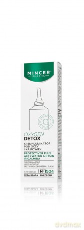 Mincer Pharma Oxygen Detox Naprawczy krem-iluminator pod oczy i na powieki nr 1504 15ml