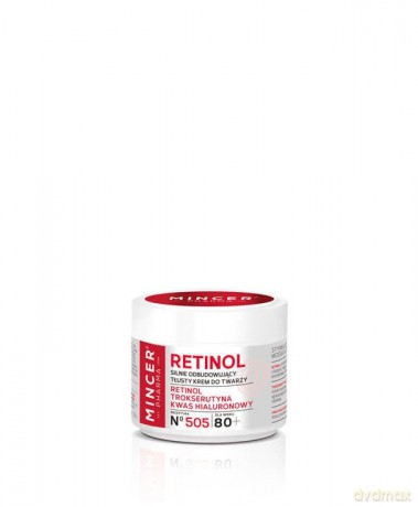 Mincer Pharma Retinol Krem odbudowujący 80+ nr 505 50ml