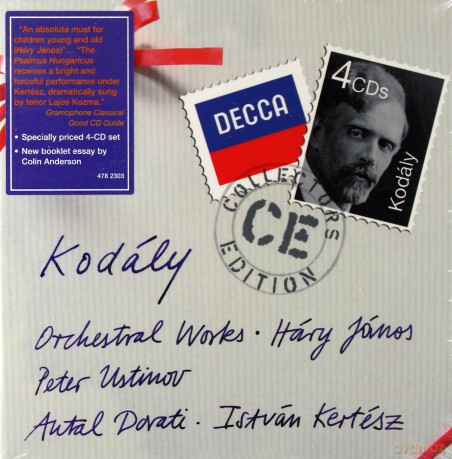 Dorati: Kodaly Orchestral Works Collectors Edition [4CD]