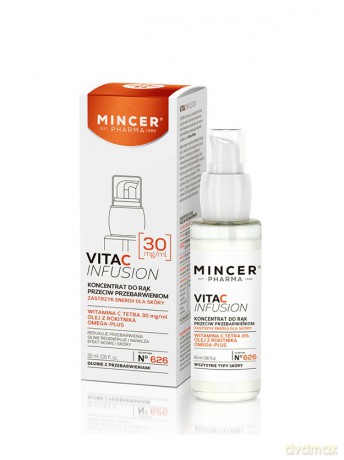Mincer Pharma Vita C Infusion Koncentrat do rąk przeciw przebarwieniom nr 626 30ml