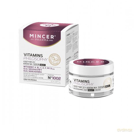 Mincer Pharma Vitamins Philosophy Krem odżywczy na dzień i noc nr 1002 50ml