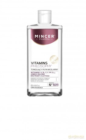 Mincer Pharma Vitamins Philosophy Płyn micelarny tonizujący nr 1011 250ml