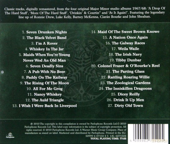 The Dubliners: Very Best Of The Original Dubliners [CD]