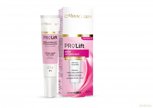Miraculum ProLift 45+ Krem liftingująco przeciwzmarszczkowy pod oczy 15ml