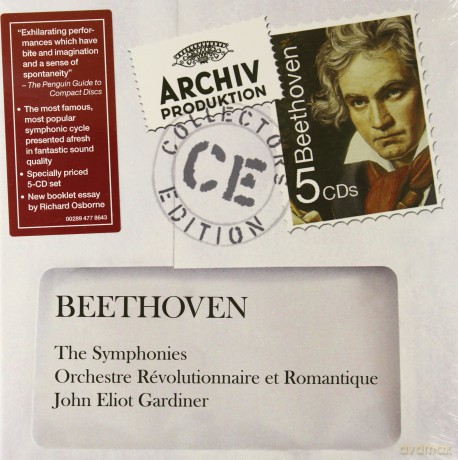 Gardiner: Beethoven 9 Symphonies Collectors Edition [5CD]