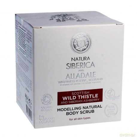 Natura Siberica Alladale Peeling do ciała Naturalny Modelujący