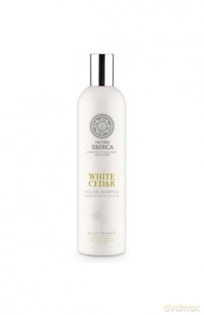 Natura Siberica Blanche Balsam do włosów maksymalna objętość Biały Cedr 400 ml