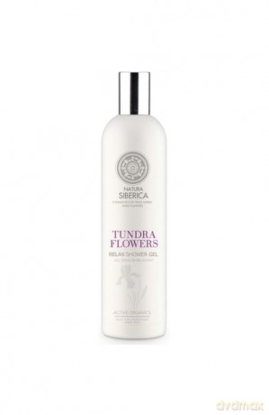 Natura Siberica Blanche Żel pod prysznic relaksujący Kwiaty Tundry 400 ml